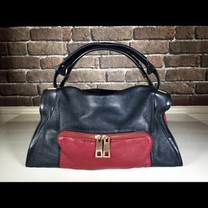 Sandro Leather Satchel Bag